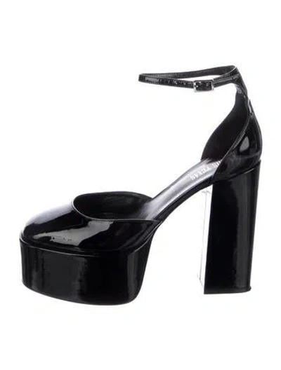 Pre-owned Paris Texas Patent Leather D'orsay Pumps In Black