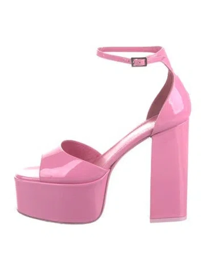 Pre-owned Paris Texas Patent Leather D'orsay Pumps In Pink