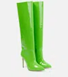 Paris Texas Patent Leather Over-the-knee Boots In Green