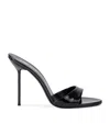 Paris Texas Lidia 105mm Patent-leather Sandals In Black
