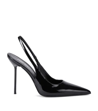 PARIS TEXAS PATENT LEATHER LIDIA SLINGBACK PUMPS 105