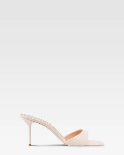 Paris Texas Patent Leather Mule In Neutral