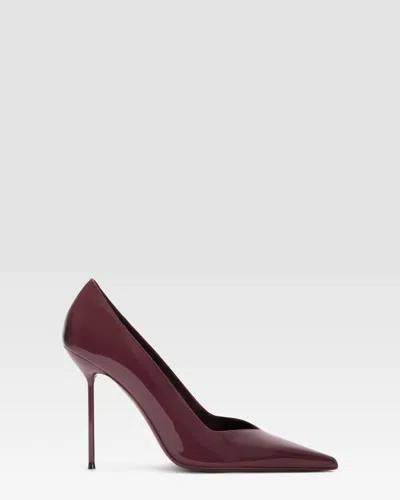 Paris Texas Patent Leather Pump In Brown