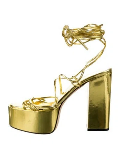 Pre-owned Paris Texas Patent Leather Sandals