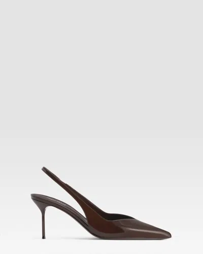 PARIS TEXAS PATENT LEATHER SLINGBACK