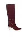 Paris Texas Patent Leather Stiletto Boots In Multi