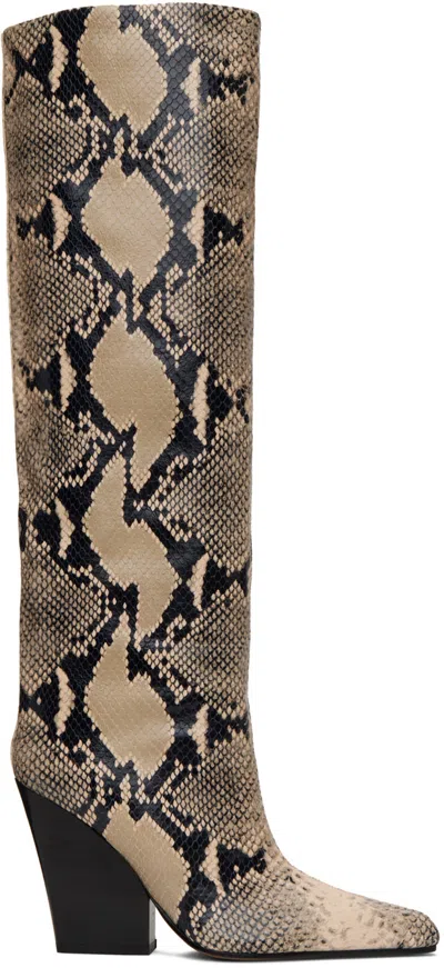 Paris Texas Patterned Boots