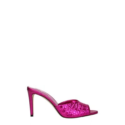 Paris Texas Pink Leather Sandal