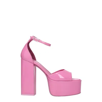 Paris Texas Pink Leather Sandal