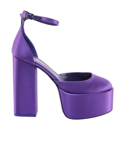 PARIS TEXAS PARIS TEXAS ROUND TOE PLATFORM PUMPS