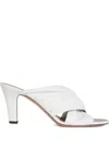 Paris Texas Pleated Cross-strap Sandals
