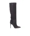 Paris Texas Pointed Boots In Black