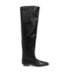 Paris Texas Pointed Boots In Black