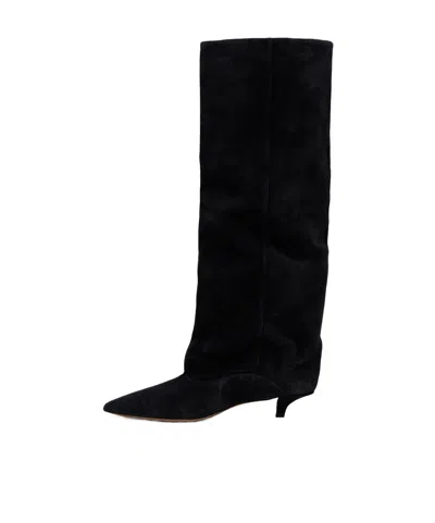 PARIS TEXAS POINTED HIGH BOOTS