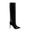 Paris Texas Pointed-toe 90mm Heeled Boots In Black
