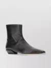 Paris Texas Pointed Toe Leather Ankle Boots