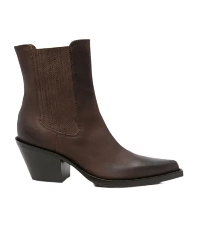 PARIS TEXAS POINTED-TOE ANKLE BOOTS