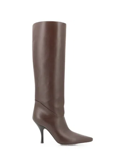Paris Texas Pointed-toe Knee-high Boots In Multi