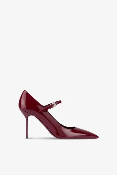 Paris Texas Pumps In Rouge Noir Patent Leather