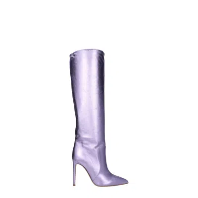 Paris Texas Purple Leather Boot
