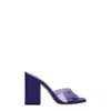 Paris Texas Pvc Women's Sandal In Purple