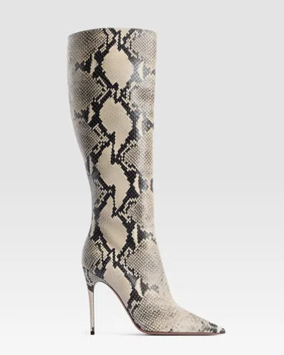Paris Texas Python-print Boot In Naturale