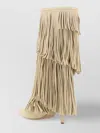 Paris Texas Refined Suede Fringe Jessie Boots