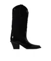 Paris Texas Rosario 60mm Panelled Boots In Black