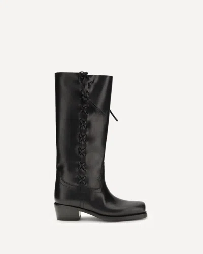 Paris Texas Roxanne Boots In Black