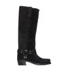 Paris Texas Black Roxy 45 Tall Boots In Black