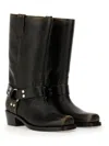 Paris Texas Roxy 45 Mid-calf Leather Boots In Transparent