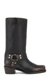 Paris Texas Roxy Brushed Leather Boots In Black