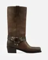 Paris Texas Roxy Boot Heel 45 In Brown