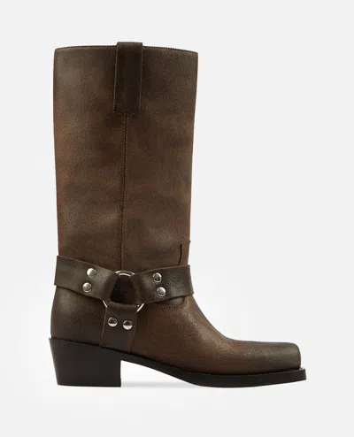 Paris Texas Roxy Boot Heel 45 In Brown