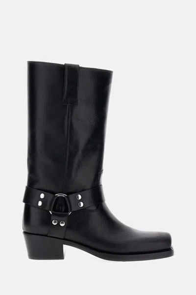 PARIS TEXAS ROXY BOOT WITH HEEL