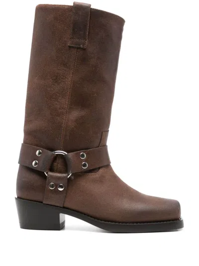 Paris Texas Roxy Boots In Brown