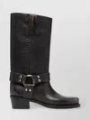 Paris Texas Roxy Boot Texan Boots In Black Leather In Black