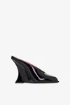 Paris Texas Sabots In Black Patent Leather. In Black
