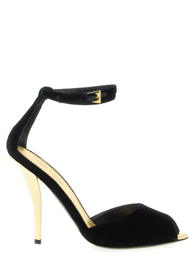 Paris Texas Sandal In Black