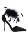 Paris Texas Black Sandals