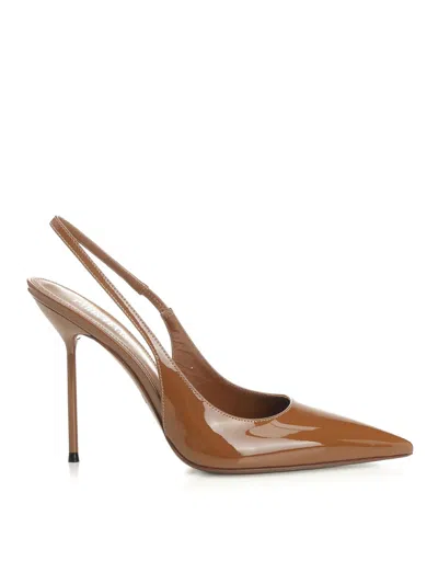 Paris Texas Slingback In Animal Print