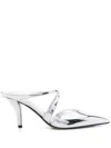 Paris Texas 85mm Laila Mules In White