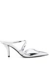 Paris Texas 85mm Laila Mules In White
