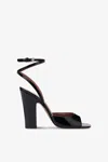Paris Texas Lara Sandal 100 Sandals In Black Patent Leather In Black