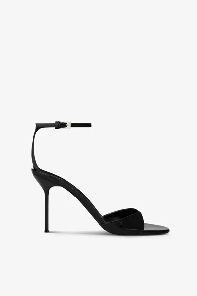 Paris Texas Sandals In Black Patent Leather