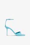 Paris Texas Sandals In Turquoise Leather