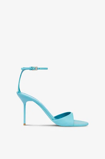 Paris Texas Sandals In Turquoise Leather