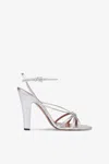 Paris Texas Sandals In White Leather