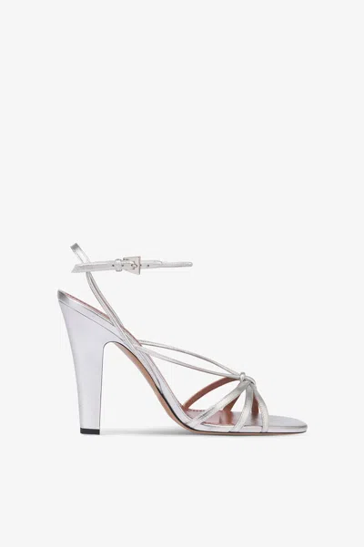 Paris Texas Sandals In White Leather