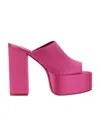 PARIS TEXAS SASHA 135MM OPEN TOE MULES